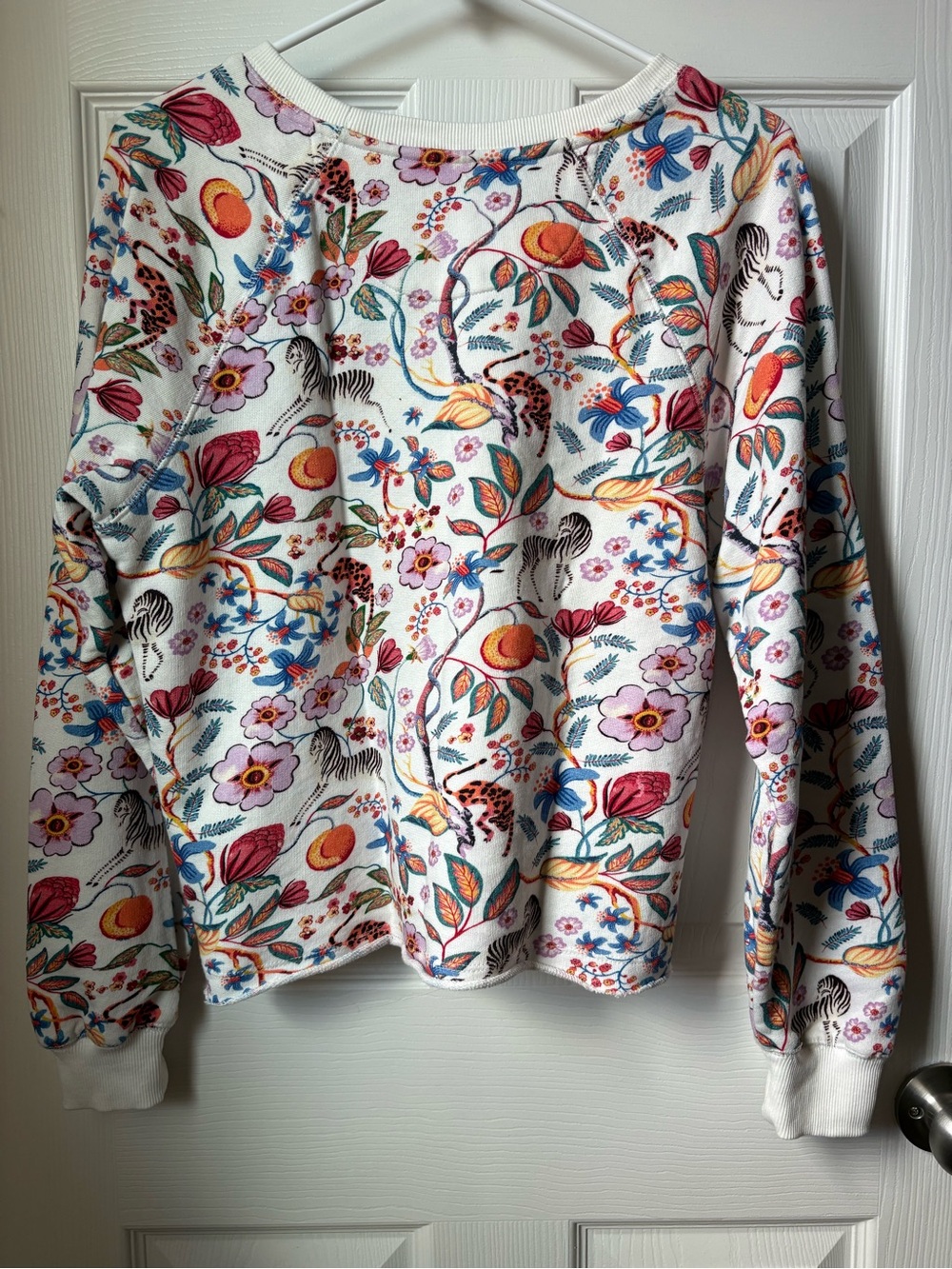 Anthropologie Maeve Cotton Ciao Sweatshirt - Picture 3 of 5
